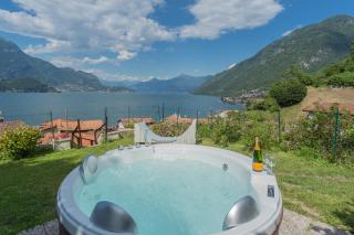 Jacuzzi vista lago - Country House Bellosguardo - Lezzeno - 9