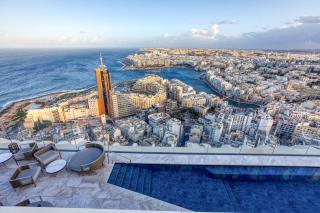Luxury Apartment on 16th Floor in Mercury Tower - St Julian's - 3