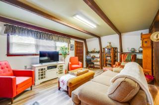A-Frame Cabin with Spacious Yard in Tellico Plains! - 6
