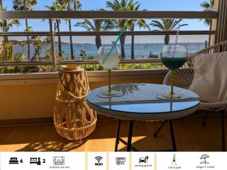 "Le palmier doré", cosy T3 à 3 minutes à pied des plages, parking et clim - Sanary-sur-Mer - 0