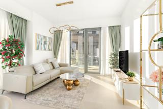 Elegant 1BR Apt with Balcony Views of Burj Khalifa & Dubai Canal - 8