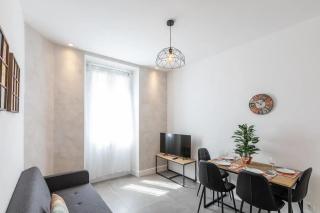 Cozy 2 pièces, emplacement idéal - Wifi, AC, 4pers - Nice - 6