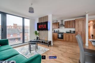 2 Bed Modern Cozy Apt By Boyeilles Apartments Short Lets & Serviced Accommodation Belfast With Free Wifi - 8