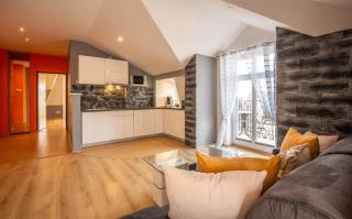 Apartament z sypialnią przy Promenadzie 3 balkony w widokiem na Morze SeaView Promenade Apartment mit Meerblick und 3 Balkonen Apartamenty na Wyspie - Świnoujście - 5
