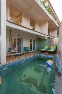 Alaya Stays Cavalo Marinho - 3 BHK Boho Retreat with Private Pool & Terrace - 9