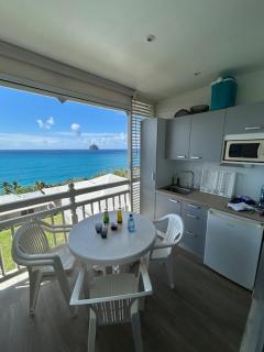 Diamant Bleu studio, pool, sea view - Le Diamant - 0