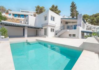 Villa lujo Ibiza, piscina infinity y 4 suites dobles en Can Furnet - 7