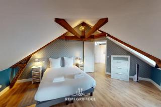 Duplex Traversière Spacious 100m from the Port 4 Guests - Honfleur - 7