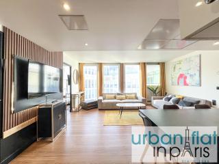 Urban Flat 128 - Art Rock 4BDR Flat near Champs-Elysees - París - 0