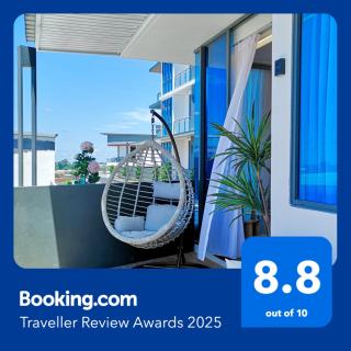 Hanns Spacious Balcony&SwimPool with FREE Netflix-6pax - 0