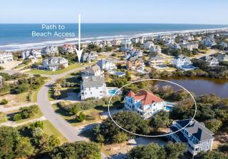 C6438 Angel of the Isle. 9 BR Pine Island Dream, Pool, Hot Tub, Pets OK - Corolla - 9
