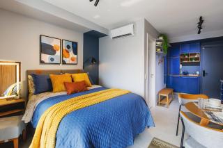 Studio aconchegante a 200m Allianz Parque - Wifi 500MB - 8