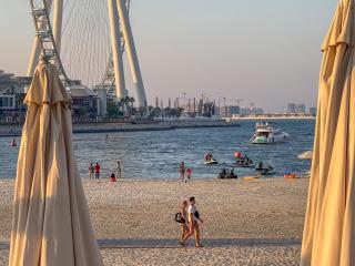 Luxury 1BR Apartment at JBR Walk, Sea & Dubai Eye Views - 1