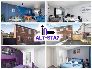 Alt-Stay Leeds - 2x 3 Bed Homes, Sleeps 14 - 10 Percent Off Monthly - Contractors, Insurance, Relocation - Long Stays Welcome - Leeds - 0