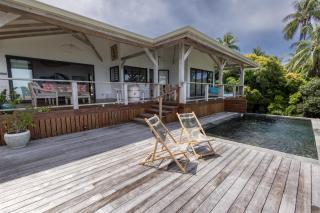 2 BR. Panoramic Lagoon View Villa: Poolside paradise, gourmet kitchen - Bora Bora - 6