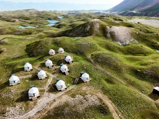 “Achik Tash” camp at the foot of Lenin Peak (7134 m) - Sary-Mogul - 4