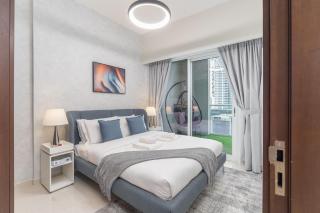 Burj View - Chic 2BR - 5min Dubai mall Canal - 7