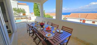 Spacious villa,pool, sea views, terraces, gardens - Villa Maria - Razvala - 7