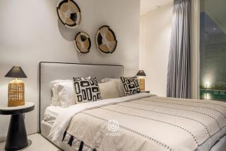 Villa MiRu, 3 bedroom brand new modern villa in Pererenan, Canggu with view river and paddy field - Canggu - 3
