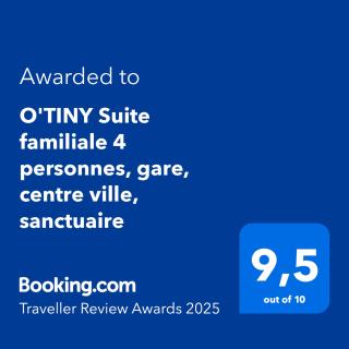 O'TINY Suite familiale 4 personnes, gare, centre ville, sanctuaire - Lourdes - 0