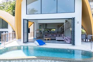 Villa Lola 2br - Private Infinity Pool & Sea View - Chaweng Noi Beach - 5