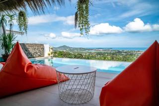 Villa Samurai Panoramic Sea & Jungle Views - Bophut - 0