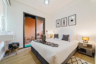 New Apartment Proche M Avenue , Swimming Pool , Fibre Optique Wifi , Parking - Marrakech - 0