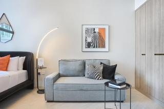 Stylish Studio Retreat Modern Stay In Jvc - 9