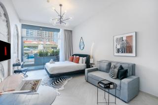 Stylish Studio Retreat Modern Stay In Jvc - 1