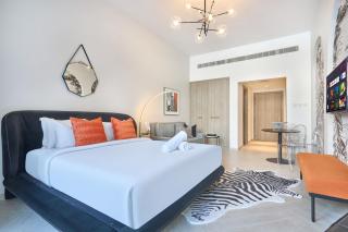 Stylish Studio Retreat Modern Stay In Jvc - 3