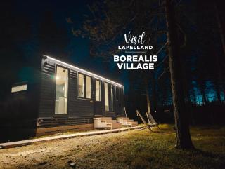 Borealis Village 10 with a Nature View, Fireplace, Sauna, Kitchen - Muonio - 0