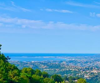Maison de charme avec vue mer et piscine sur les hauteurs de Nice - Aspremont - 9