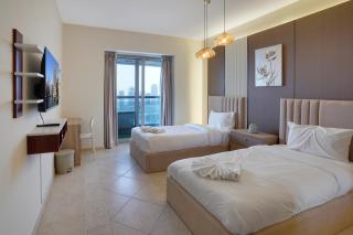 28- Modern 2 BHK with Balcony & Marina Views - Princess Tower - Prime Amenities - 6