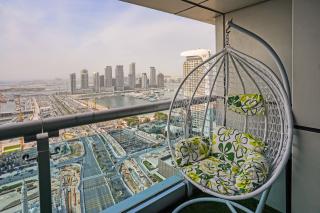 28- High Floor with Palm View and Balcony - Marina - 4