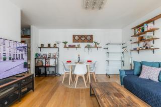 Transports, parking, A/C & equipped for long stays - Saint-Ouen - 6