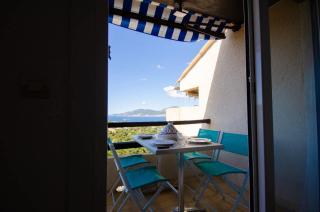 Duplex 2 chambres, vue mer & balcon - 6 couchages - Porticcio - 5