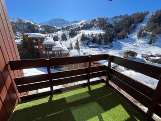 Appartement LA PLAGNE plein sud au pied des pistes, piscine et parking gratuits - La Plagne Tarentaise - 3