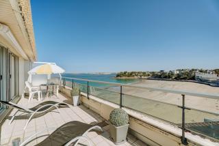 Le Crystal Studio Terrasse Vue mer Direct plage - Dinard - 0