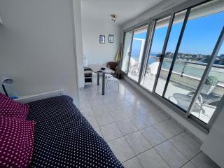 Le Crystal Studio Terrasse Vue mer Direct plage - Dinard - 1
