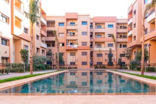 New 1BR Appart Proche M Avenue , Swimming Pool , Balcony & Parking - Marrakesh - 8
