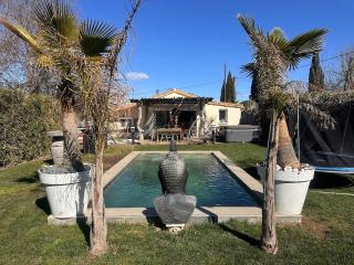 Idéal pour vos vacances Villa avec piscine et jacuzzi à 15 min de la plage - Mauguio - 3
