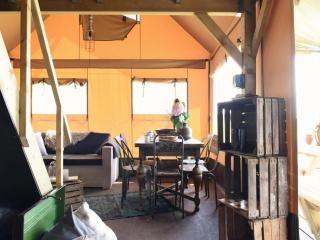 Cozy tent lodge with terrace - Callantsoog - 9