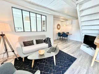 Appartement-Ocean moderne dans longère avec extérieur - Plouhinec - 9