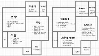 5min Hongdae, Sangsu ST, Late check out - Seul - 7