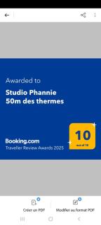 Dernières disponibilités 2026 proche cures joli studio Phannie parking wifi haut débit tout confort - 4