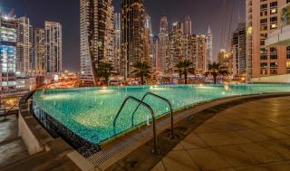 Usmans Brand New Duplex Apartment 5 Bedrooms Dubai Marina Trident Bayside 4 Rooms with 4 En-suite Washrooms - 0