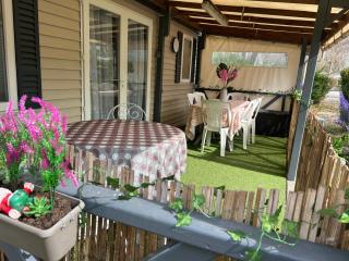 Mobil home familial Landes - Sainte-Eulalie-en-Born - 7