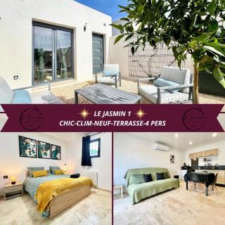 Le Jasmin 1 - Chic, Clim, Terrasse, Neuf, 4 personnes - Fos-sur-Mer - 0