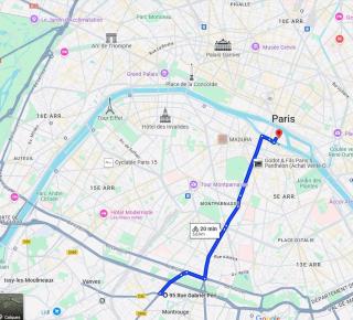 2 beds, modern building, with mobile AC, Paris Expo, 7' metro 2 steps to Paris - 3