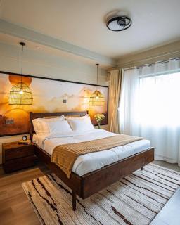 Japandi Luxe,2 Bed Coffee Bar,Gym,Vintage Vinyl,Japanese aesthetics, 2Bed! - Nairobi - 0
